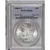 1884-CC S$1 MS66 PCGS. A brilliant piece with great de 