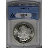 1884-CC S$1 MS65 Deep Mirror Prooflike ANACS. A few mi 