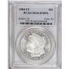 Image 3 : 1884-CC S$1 MS66 Deep Mirror Prooflike PCGS. While ple 