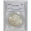Image 3 : 1884-S S$1 MS62 PCGS. Satiny and lustrous with light c 