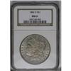 Image 1 : 1886-O S$1 MS61 NGC. Each side is slightly reflective. 
