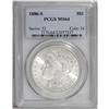 1886-S S$1 MS64 PCGS. A satiny, essentially untoned ne 