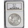 Image 3 : 1887 S$1 MS67 NGC. A gorgeous Superb Gem with great lu 