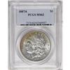 Image 1 : 1887/6 S$1 MS62 PCGS. VAM-2, Top 100 Variety. Partial 