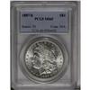 Image 3 : 1887/6 S$1 MS65 PCGS. VAM-2. A Top 100 Variety. As bot 