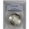 Image 3 : 1887-S S$1 MS65 PCGS.From The New York Eye Appeal Coll 