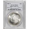 Image 3 : 1887-S S$1 MS65 PCGS. Ex: Mike Casper II. Mostly white 