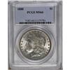 1888 S$1 MS66 PCGS. The lovely ivory-gray surfaces rev 