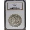 1889-CC S$1 VG8 NGC. A thoroughly worn, yet still priz 