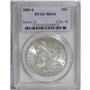 1889-S S$1 MS64 PCGS. One of the scarcer Redfield issu 