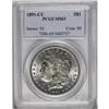 1891-CC S$1 MS63 PCGS. Largely untoned with a blush of 