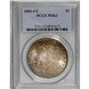 1891-CC S$1 MS63 PCGS. Select and well struck with red 