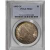 1892-CC S$1 MS63 PCGS. Lustrous and well struck with o 