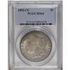 Image 3 : 1892-CC S$1 MS64 PCGS. Well detailed beneath uniform l 