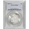 Image 3 : 1892-CC S$1 MS65 PCGS. Bright, frosty, and essentially 