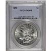 Image 3 : 1893 S$1 MS64 PCGS. A pristine, untoned silver-white e 