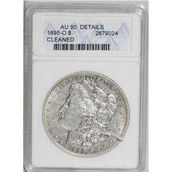 1895-O S$1 --Cleaned--ANACS. AU50 Details. A lightly wo 