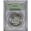 Image 1 : 1897-S S$1 MS65 Prooflike PCGS. Lightly frosted device 
