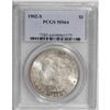 1902-S S$1 MS64 PCGS. Bold designs are lightly suppres 