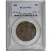 Image 3 : 1801 50C VF25 PCGS. O-101, R.3. Several small die brea 