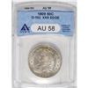 Image 3 : 1809 50C XXX Edge AU58 ANACS. O-102, R.1. An attractiv 