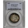 Image 3 : 1839 50C No Drapery AU55 PCGS. A trace of highpoint we 