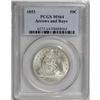 Image 3 : 1853 50C Arrows and Rays MS64 PCGS. This near-Gem, lig 