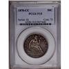 Image 3 : 1870-CC 50C Fine 15 PCGS. The survival ratio of the 54 