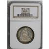Image 3 : 1876 50C MS65 NGC. A knockout Gem with moderate mirror 