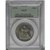 Image 3 : 1879 50C MS67 PCGS. A gorgeous, lustrous, and only fai 