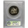 Image 4 : 1865 50C PR65 Cameo PCGS. The obverse is only lightly 