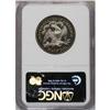 Image 4 : 1867 50C PR64 Cameo NGC. On the obverse the lovely pin 