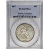 Image 3 : 1871 50C PR64 PCGS.From The Stephen Stokely #1 PCGS Re 
