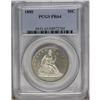 Image 3 : 1880 50C PR64 PCGS. Type Two Reverse. This suitably st 
