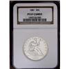 Image 3 : 1881 50C PR67 Cameo NGC. Dramatic contrast is provided 