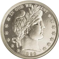 1896 50C PR66 Cameo NGC. This sharply struck Premium G 