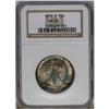 Image 1 : 1916-D 50C MS64 NGC. The light dove-gray patina on the 