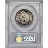 Image 2 : 1945-S 50C MS66 PCGS. A satiny Premium Gem with ice bl 