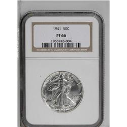 1941 50C PR66 NGC. The designer''s monogram is present 