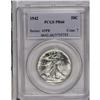 Image 1 : 1942 50C PR66 PCGS. Shimmering silver luster with hard 