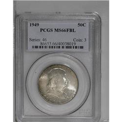 1949 50C MS66 Full Bell Lines PCGS. Nicely struck with 
