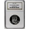 Image 1 : 1958 50C PR67 Deep Cameo NGC. A stunning black-and-whi 