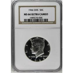 1966 50C SMS MS66 Deep Cameo NGC. NGC Census: (15/21). 