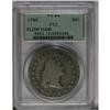 Image 3 : 1795 S$1 Flowing Hair, Three Leaves Fine 12 PCGS. B-6, 