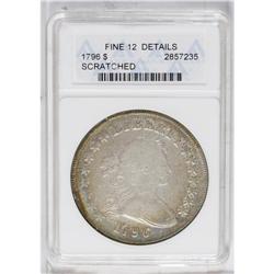 1796 S$1 Large Date, Small Letters--Scratched--ANACS. 