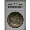 Image 3 : 1801 S$1 AU50 ANACS. B-3, BB-213, R.3. This sharp if s 