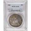 Image 1 : 1840 S$1 AU55 PCGS. The Mint produced only 61,005 busi 