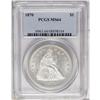 Image 3 : 1870 S$1 MS64 PCGS. Were one to speculate from the min 