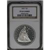 Image 3 : 1859 S$1 PR63 Cameo NGC. Dazzling, untoned mirrors pro 