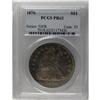 Image 1 : 1870 S$1 PR62 PCGS. A razor-sharp example that has viv 